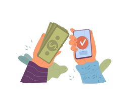 Get paid on the spot