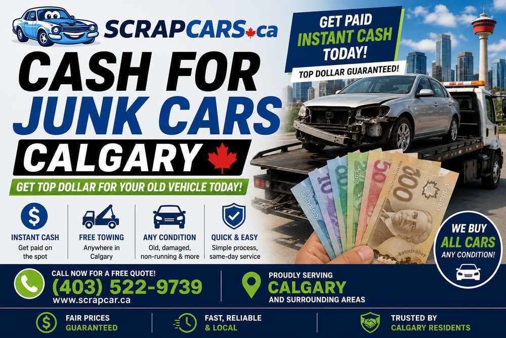 Cash for junk cars in Calgary