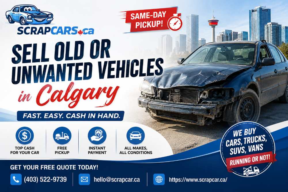 Sell Old or Unwanted Vehicles in Calgary